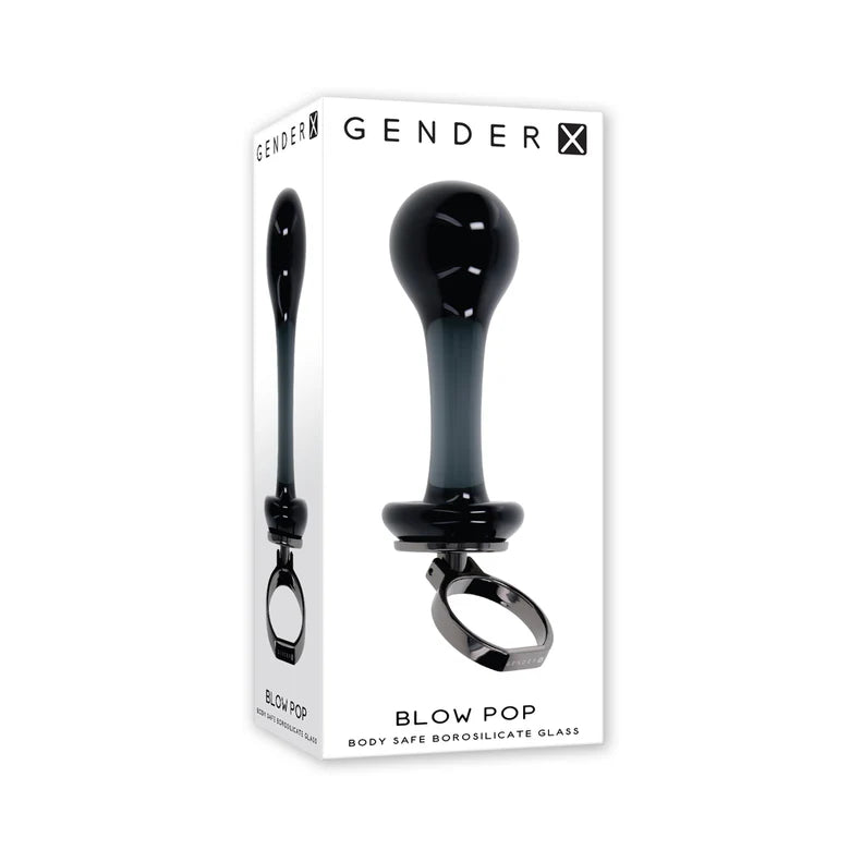 Gender X Blow Pop Glass Anal Plug - Buy At Luxury Toy X - Free 3-Day Shipping