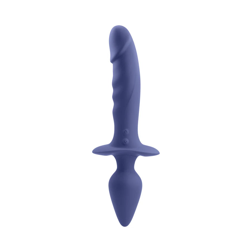 Gender X Dual Defender Rechargeable Silicone Dual Vibrator/Probe with Remote Control - Buy At Luxury Toy X - Free 3-Day Shipping