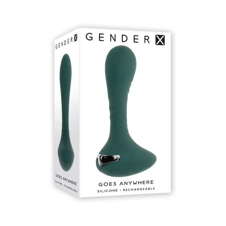 Gender X Goes Anywhere Rechargeable Silicone Anal Plug - Buy At Luxury Toy X - Free 3-Day Shipping