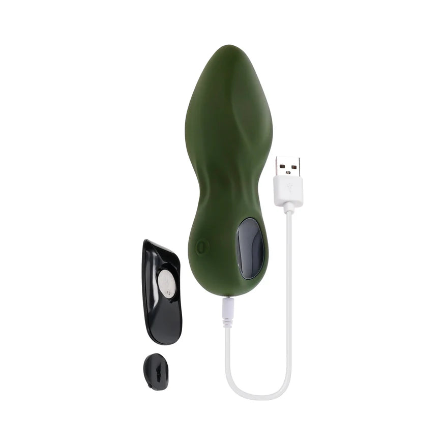 Gender X My Secret Garden Rechargeable Silicone Anal Plug with Remote Control - Buy At Luxury Toy X - Free 3-Day Shipping