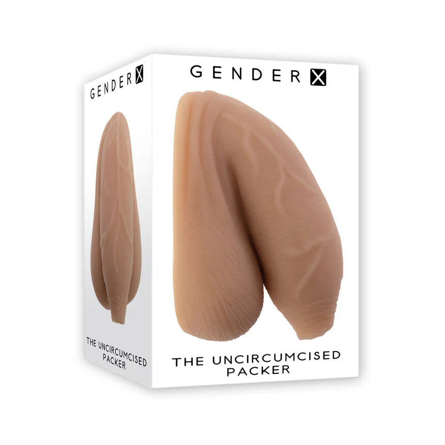 Gender X TPE Uncircumsized Packer Dildo - Buy At Luxury Toy X - Free 3-Day Shipping