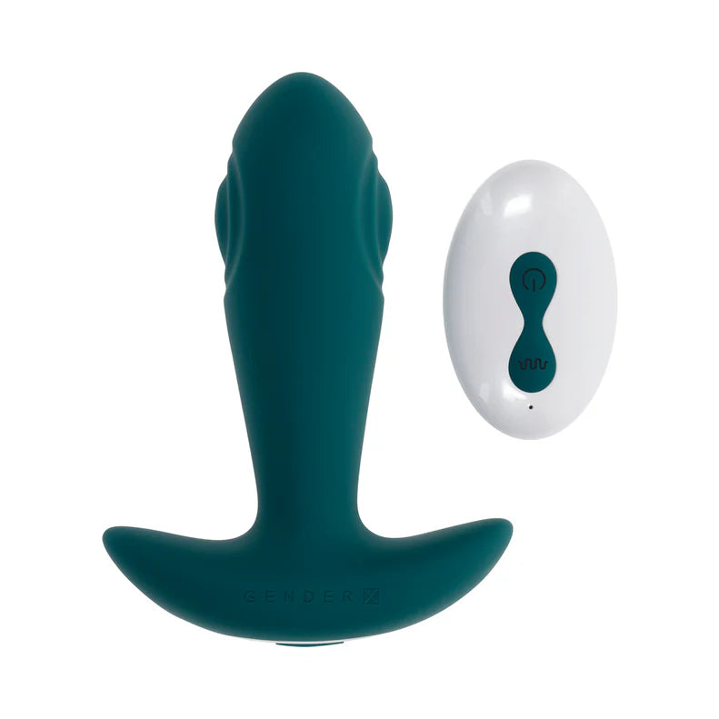 Gender X Tunnel Tapper Rechargeable Silicone Anal Plug - Buy At Luxury Toy X - Free 3-Day Shipping