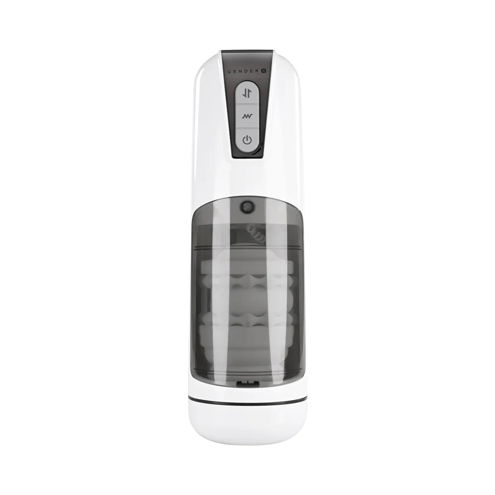 GX Get Your Stroke On Rechargeable Silicone Thrusting Stroker - Buy At Luxury Toy X - Free 3-Day Shipping