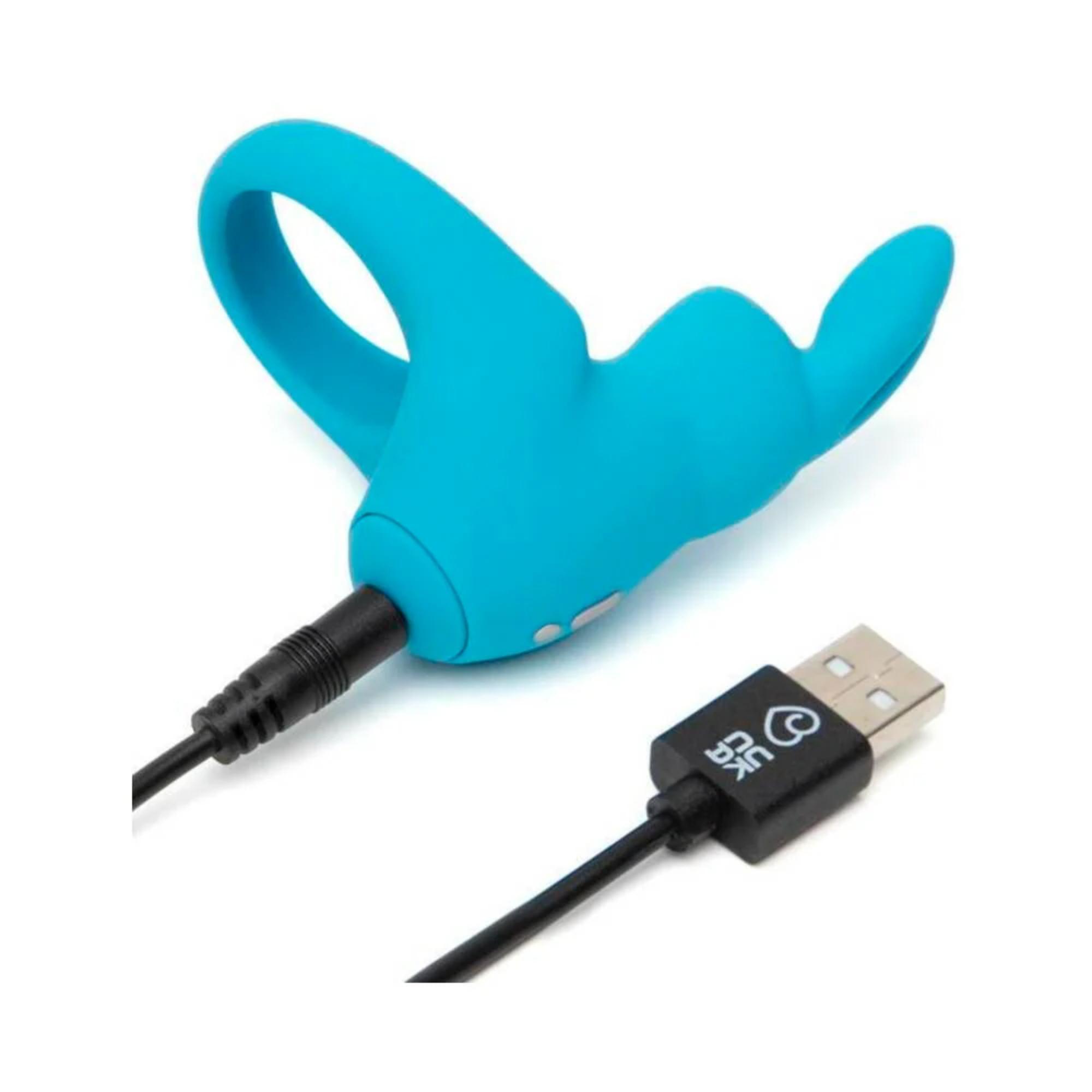 Happy Rabbit Rechargeable Silicone Cockring With Ears - Buy At Luxury Toy X - Free 3-Day Shipping