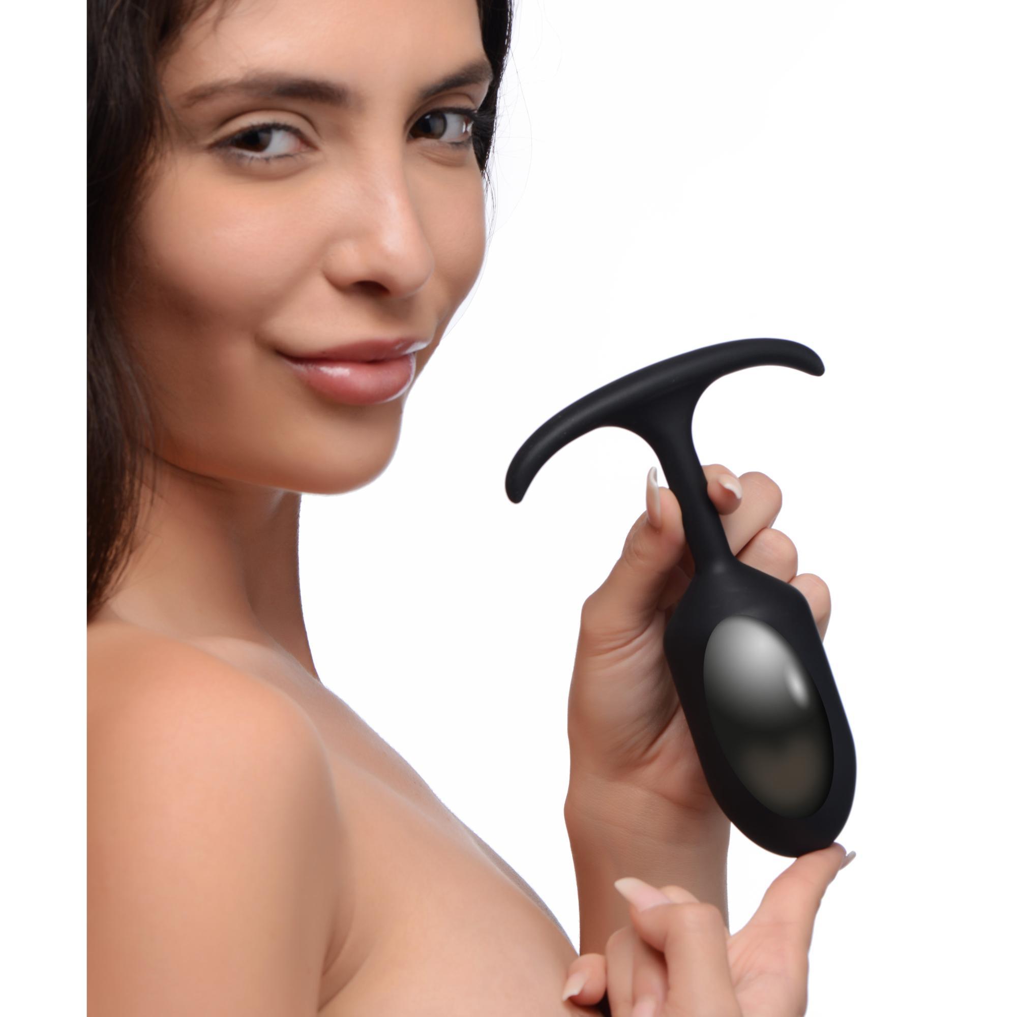 Heavy Hitters Premium Silicone Weighted Prostate Plug - Buy At Luxury Toy X - Free 3-Day Shipping