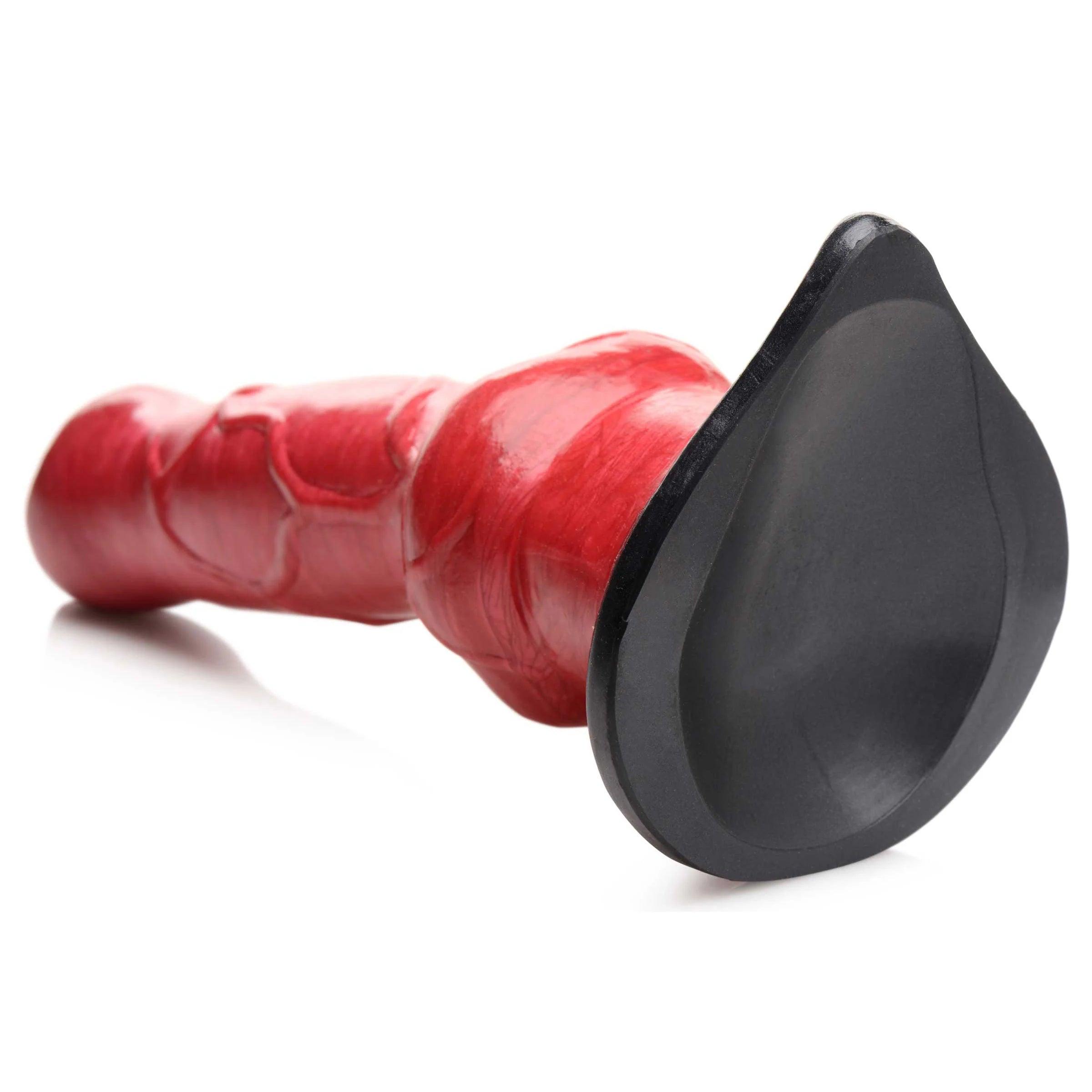 Hell-Hound Canine Silicone Dildo 7.5 - Buy At Luxury Toy X - Free 3-Day Shipping