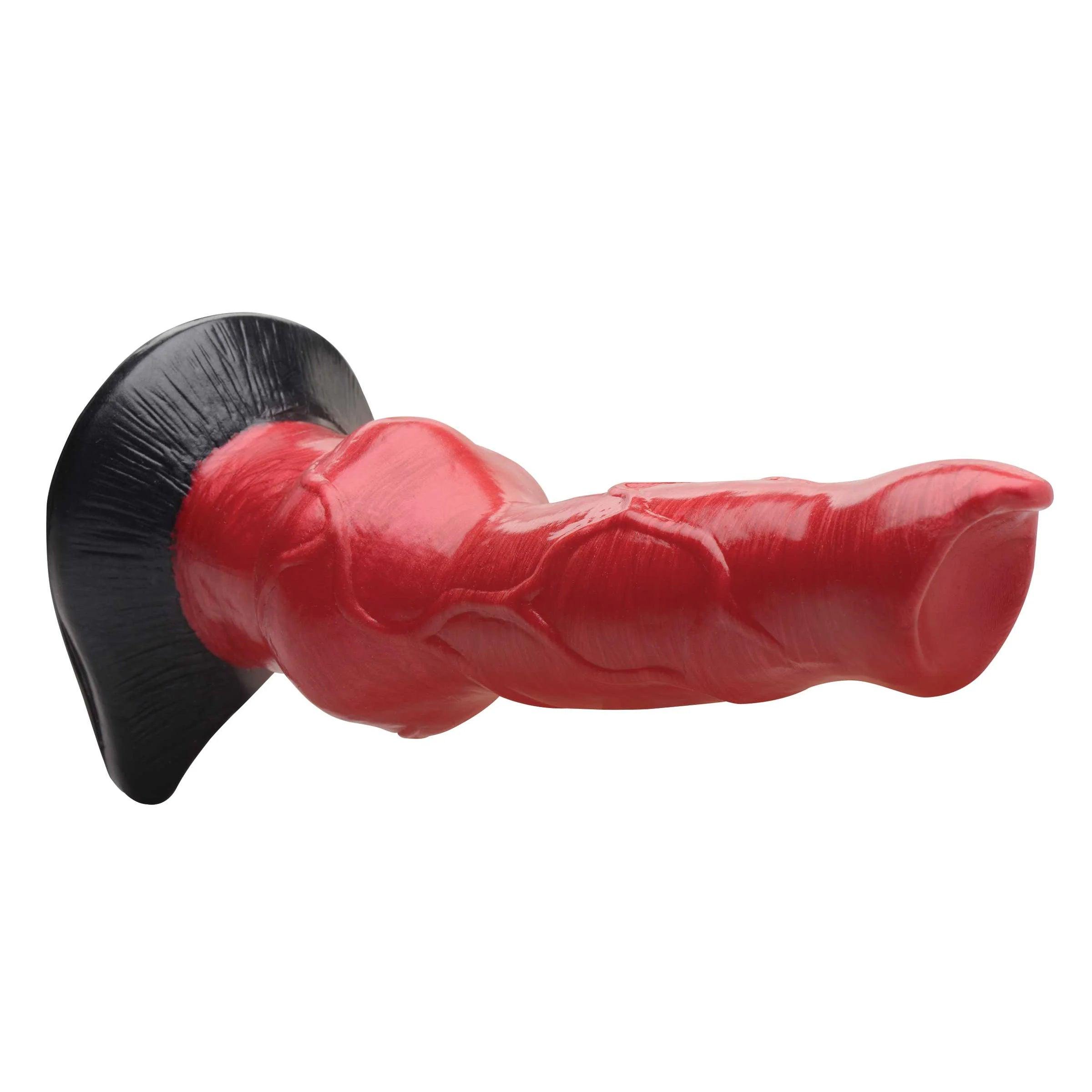 Hell-Hound Canine Silicone Dildo 7.5 - Buy At Luxury Toy X - Free 3-Day Shipping