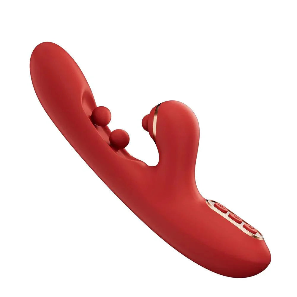 Honey Play Box Tickler Wiggling G-Spot Vibrator & Tapping Clitoral Sti Honey Play Box Tickler Wiggling G-Spot Vibrator & Tapping Clitoral Sti