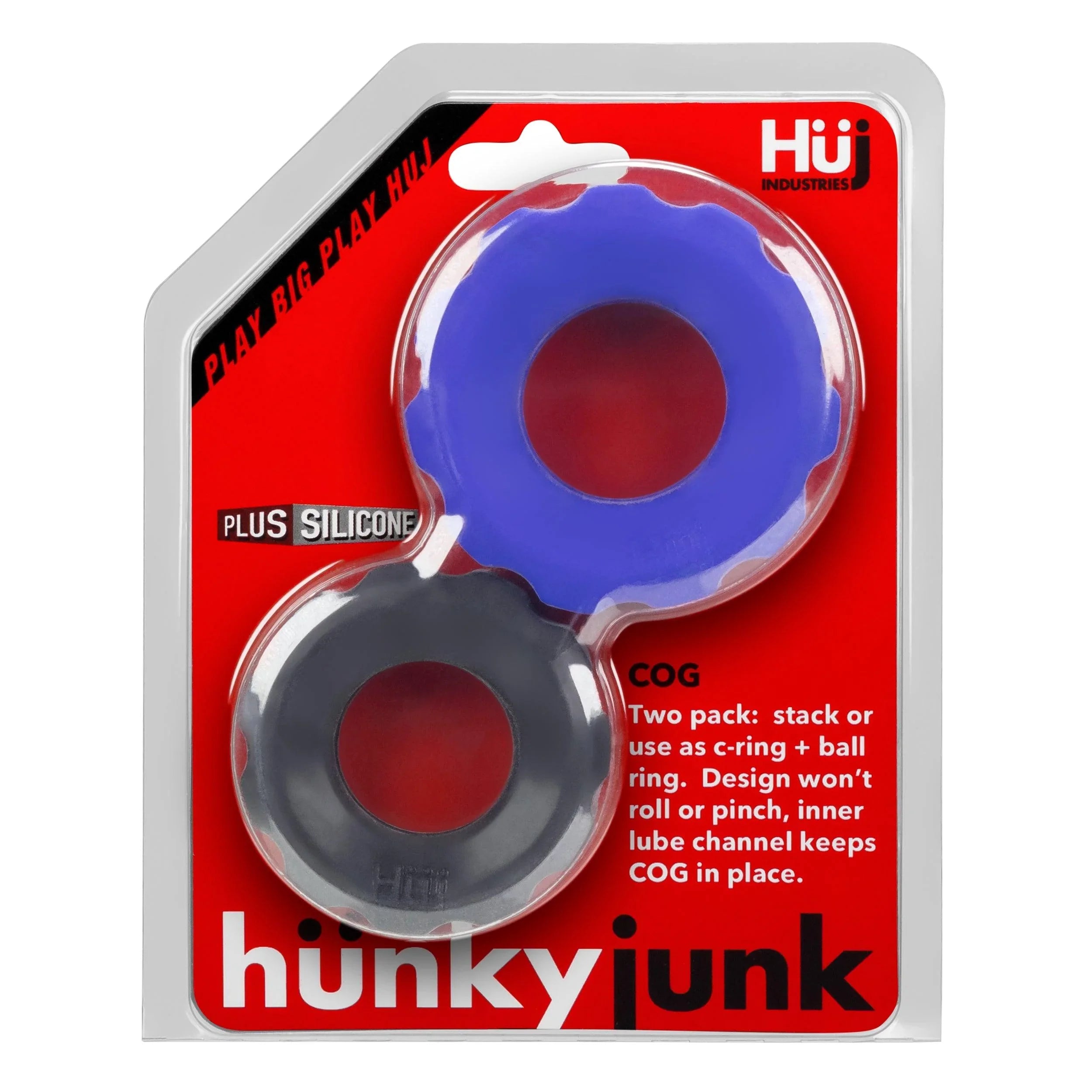 Hunkyjunk COG 2-Size C-Rings - Buy At Luxury Toy X - Free 3-Day Shipping