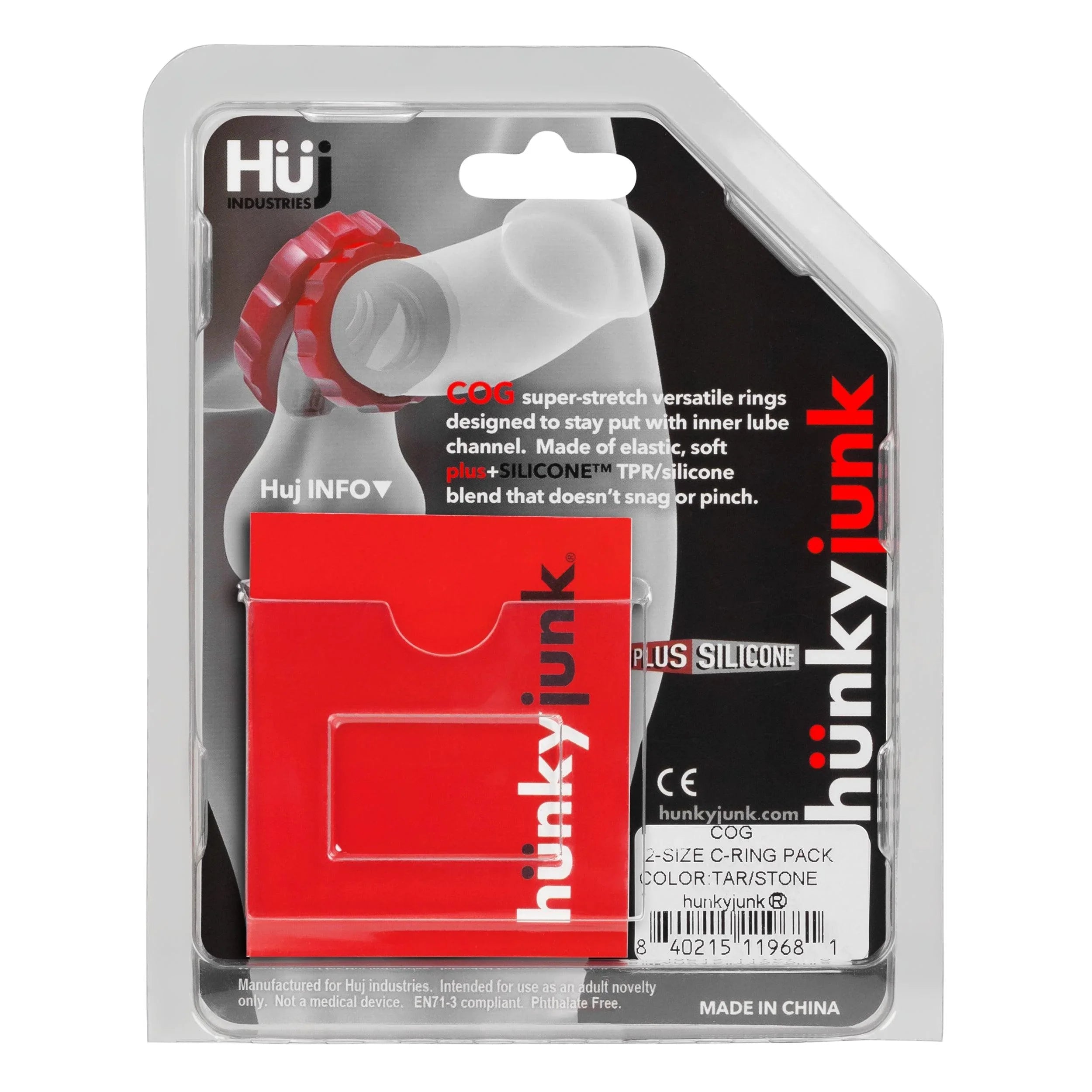 Hunkyjunk COG 2-Size C-Rings - Buy At Luxury Toy X - Free 3-Day Shipping