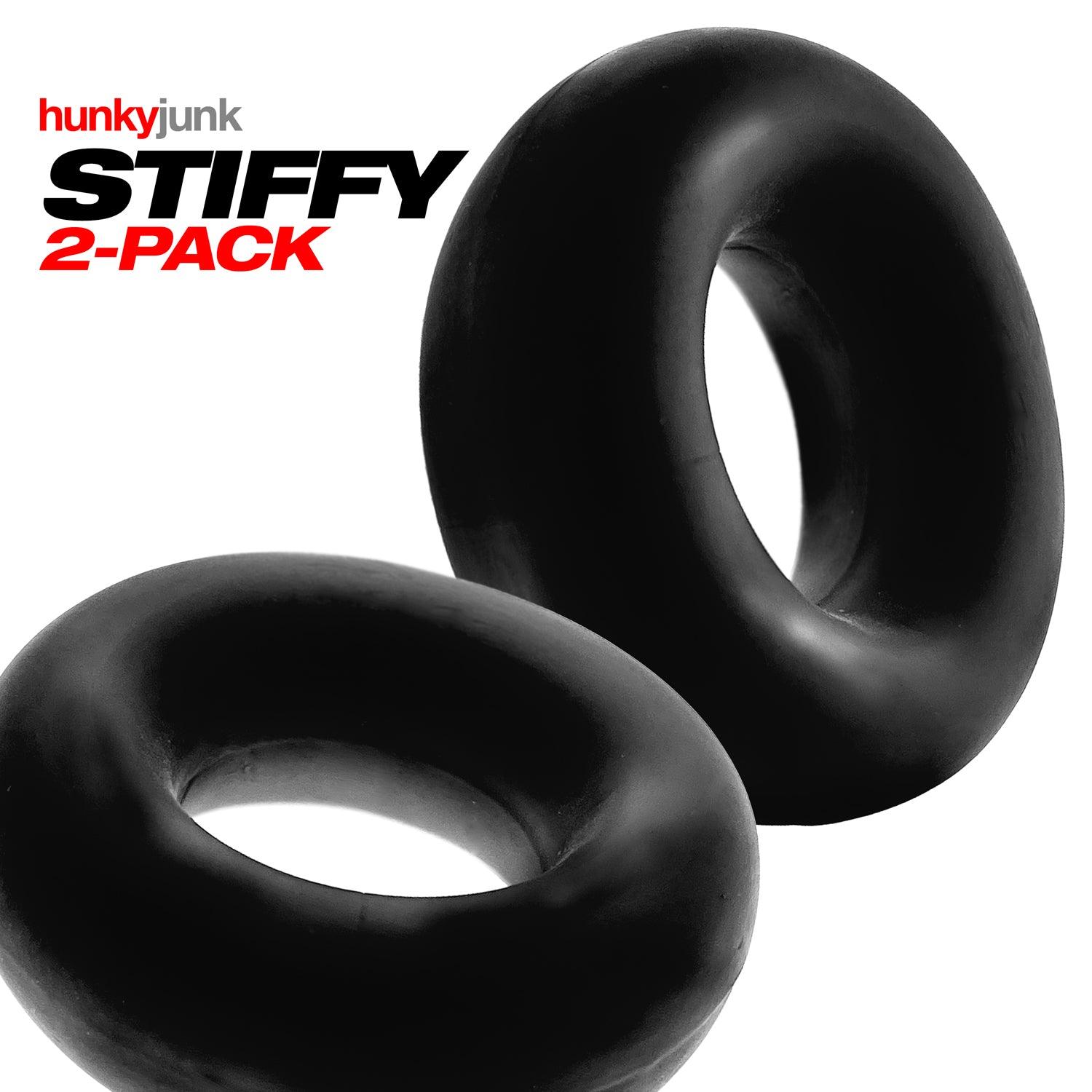 Hunkyjunk STIFFY 2-pack Bulge Cockrings - Buy At Luxury Toy X - Free 3-Day Shipping