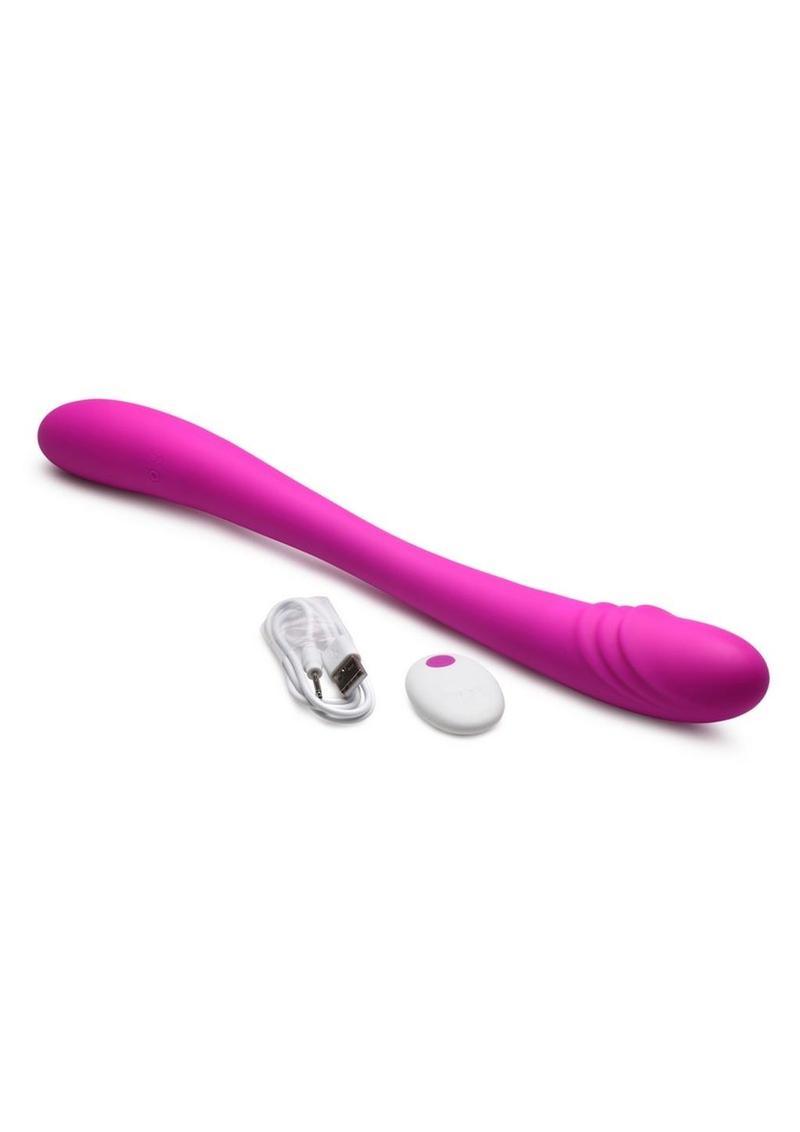 Inmi 7X Double Down Rechargeable Silicone Double Dildo with Remote Control - Buy At Luxury Toy X - Free 3-Day Shipping