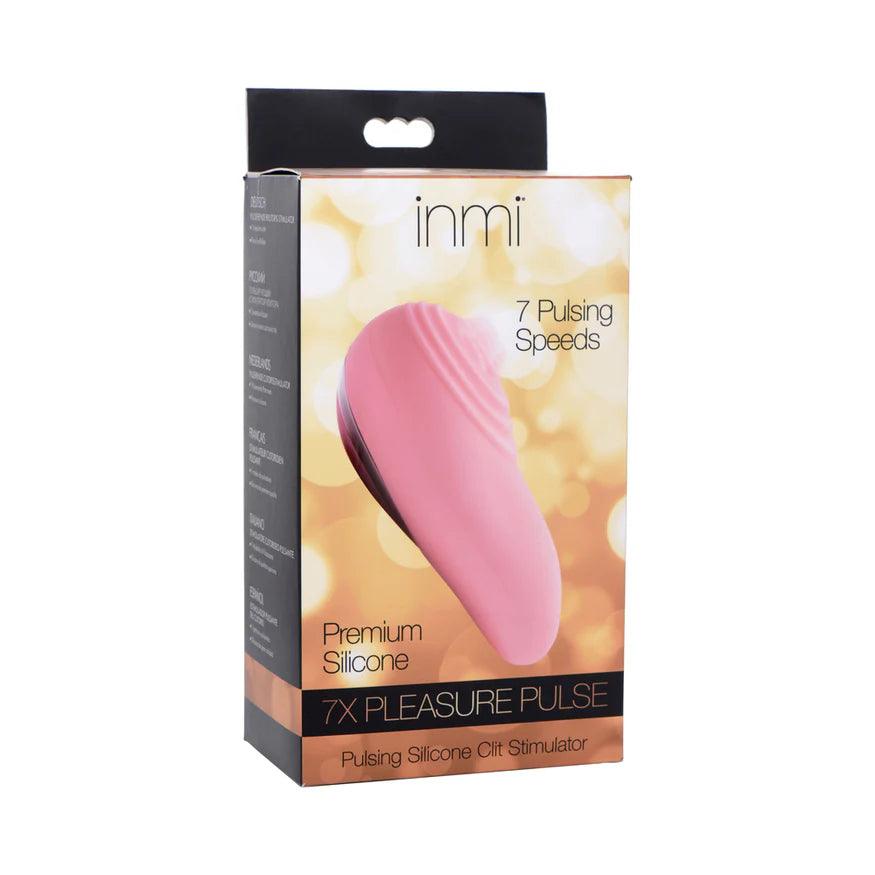 INMI 7X Pleasure Pulse Pulsing Silicone Clit Stimulator - Buy At Luxury Toy X - Free 3-Day Shipping