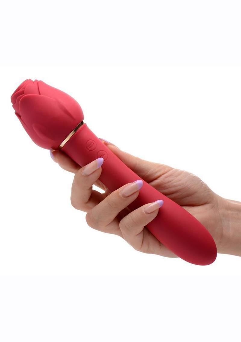 Inmi Bloomgasm Suction Rose Vibrator Rechargeable Clit Stimulator - Buy At Luxury Toy X - Free 3-Day Shipping