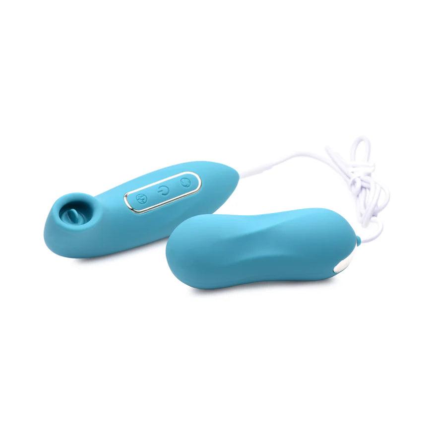 INMI Entwined Thumping Egg & Licking Clitoral Stimulator - Buy At Luxury Toy X - Free 3-Day Shipping