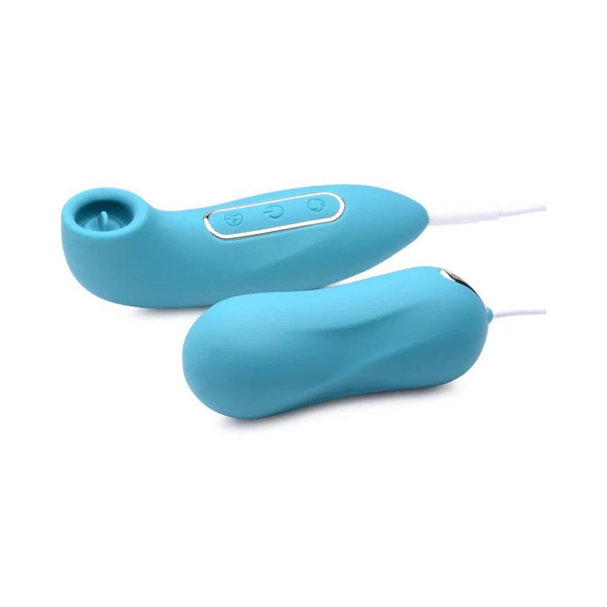 INMI Entwined Thumping Egg & Licking Clitoral Stimulator - Buy At Luxury Toy X - Free 3-Day Shipping