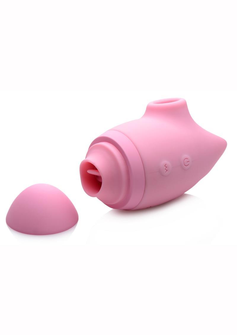 Inmi Shegasm Kitty Licker 5X Silicone Rechargeable Clit Stimulator - Buy At Luxury Toy X - Free 3-Day Shipping