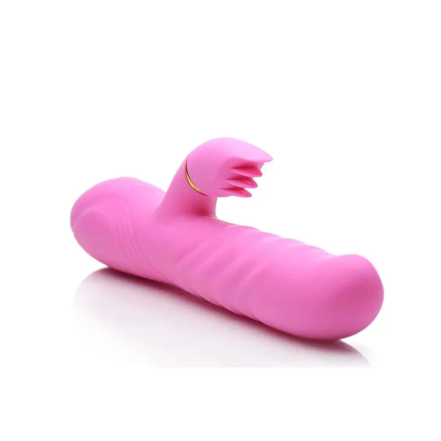 Inmi Versa-Thrust Rechargeable Silicone 10x Rabbit Vibrator with 3 Attachments - Buy At Luxury Toy X - Free 3-Day Shipping
