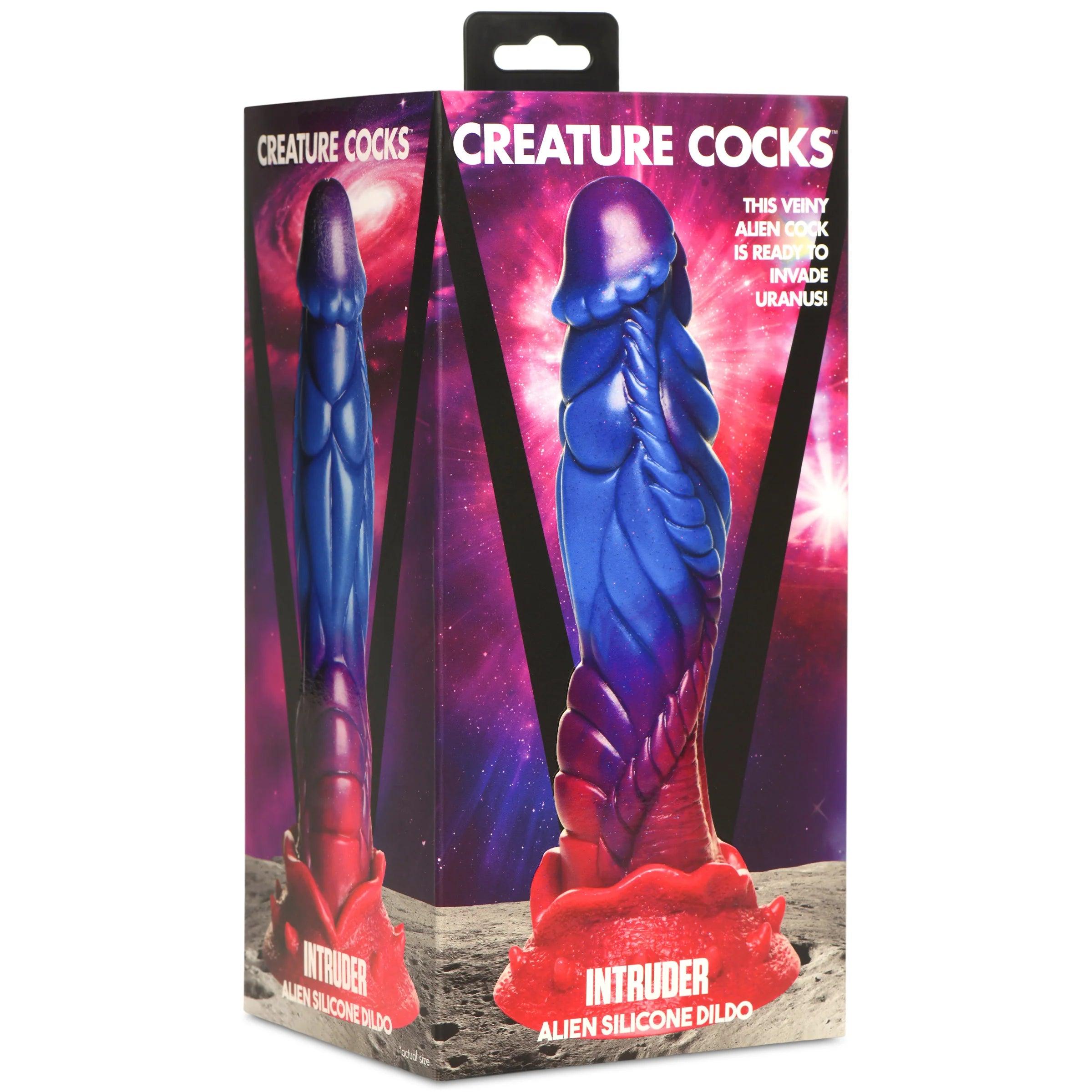 Intruder Alien Silicone Dildo - Buy At Luxury Toy X - Free 3-Day Shipping