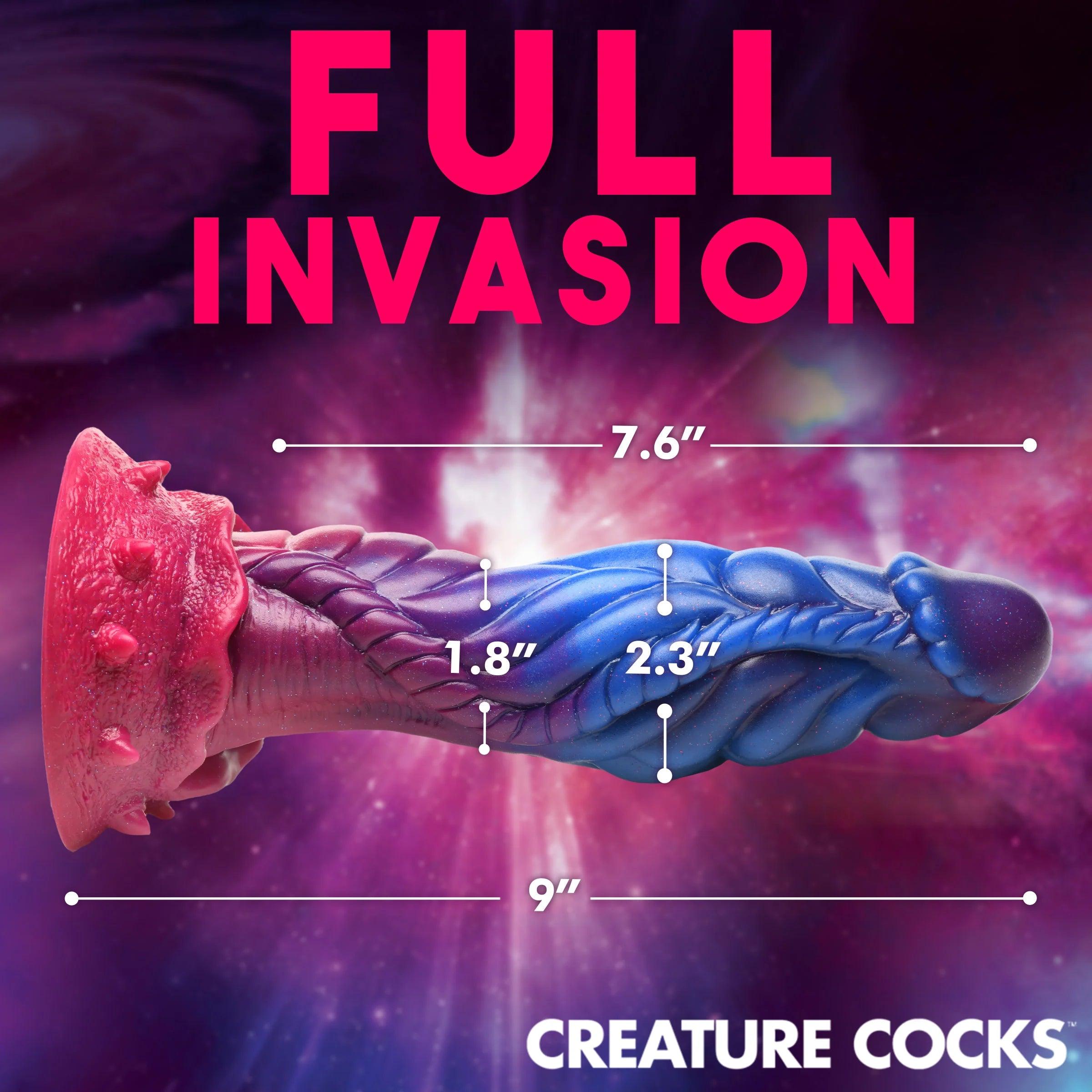 Intruder Alien Silicone Dildo - Buy At Luxury Toy X - Free 3-Day Shipping