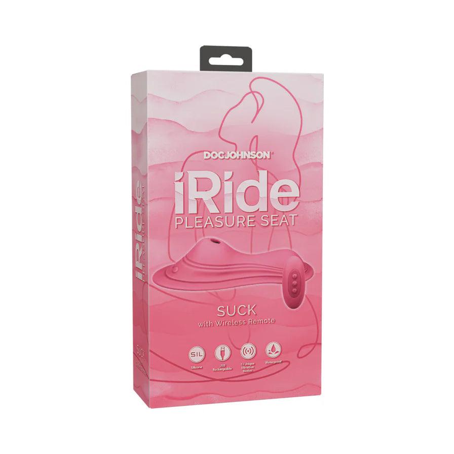 IRide Suck Rechargeable Silicone Pleasure Seat with Remote Control - Buy At Luxury Toy X - Free 3-Day Shipping