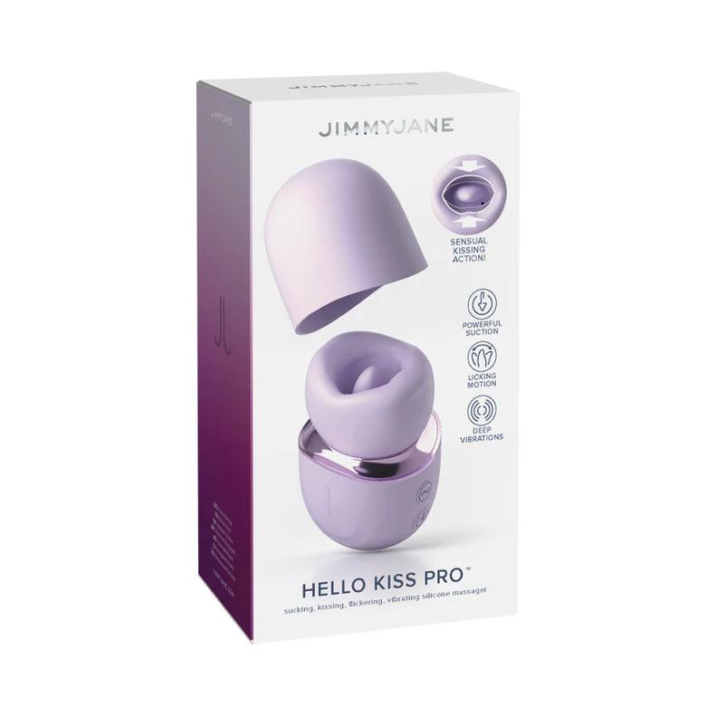 JimmyJane Hello Kiss Pro Rechargeable Silicone Clitoral Stimulator - Buy At Luxury Toy X - Free 3-Day Shipping