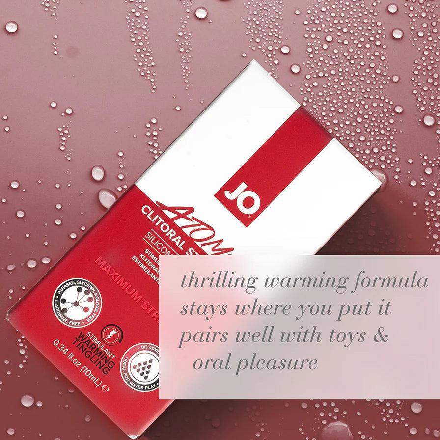 JO Atomic Clitoral Stimulant 0.34 oz. - Buy At Luxury Toy X - Free 3-Day Shipping