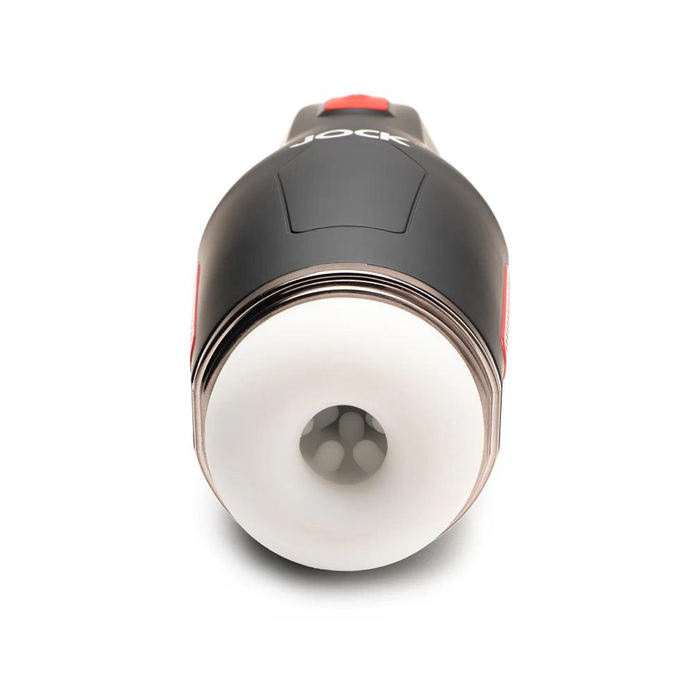 JOCK 15X Sucking & Vibrating Rechargeable Masturbator - Buy At Luxury Toy X - Free 3-Day Shipping