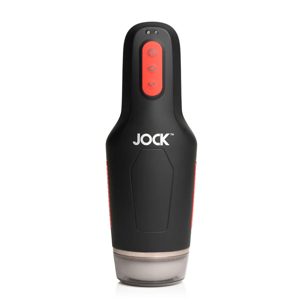 JOCK 15X Sucking & Vibrating Rechargeable Masturbator - Buy At Luxury Toy X - Free 3-Day Shipping