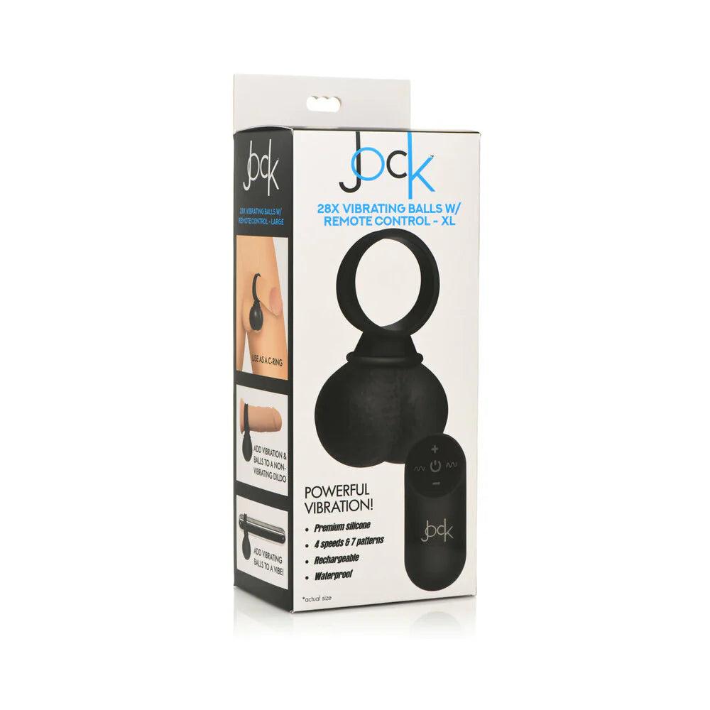 Jock 28X Vibrating Silicone Balls with Remote Control - Buy At Luxury Toy X - Free 3-Day Shipping