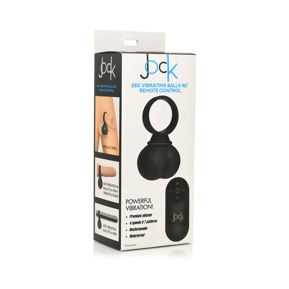 Jock 28X Vibrating Silicone Balls with Remote Control - Buy At Luxury Toy X - Free 3-Day Shipping
