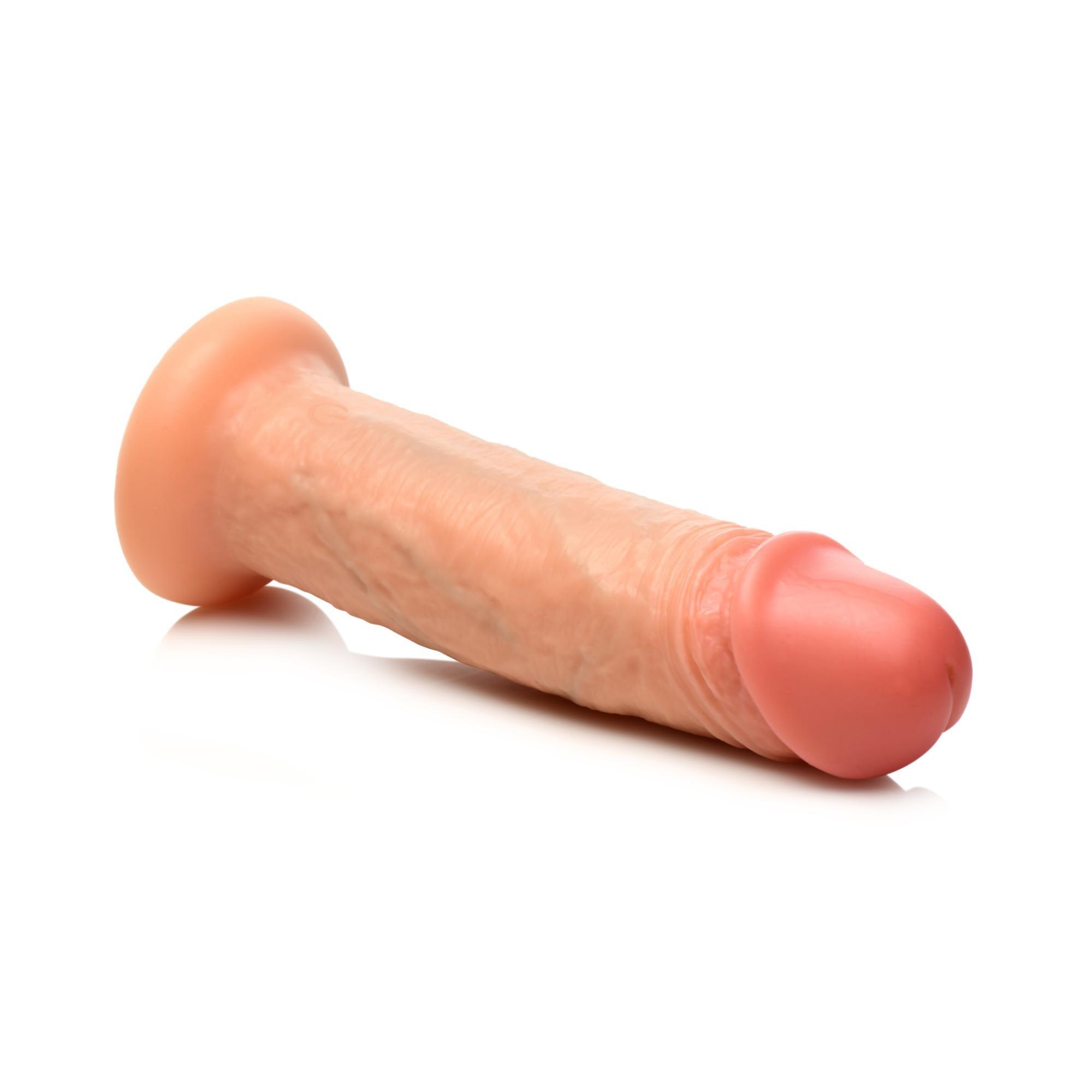 JOCK Real Skin 8" 10X Vibrating Realistic Skin Silicone Dildo - Buy At Luxury Toy X - Free 3-Day Shipping