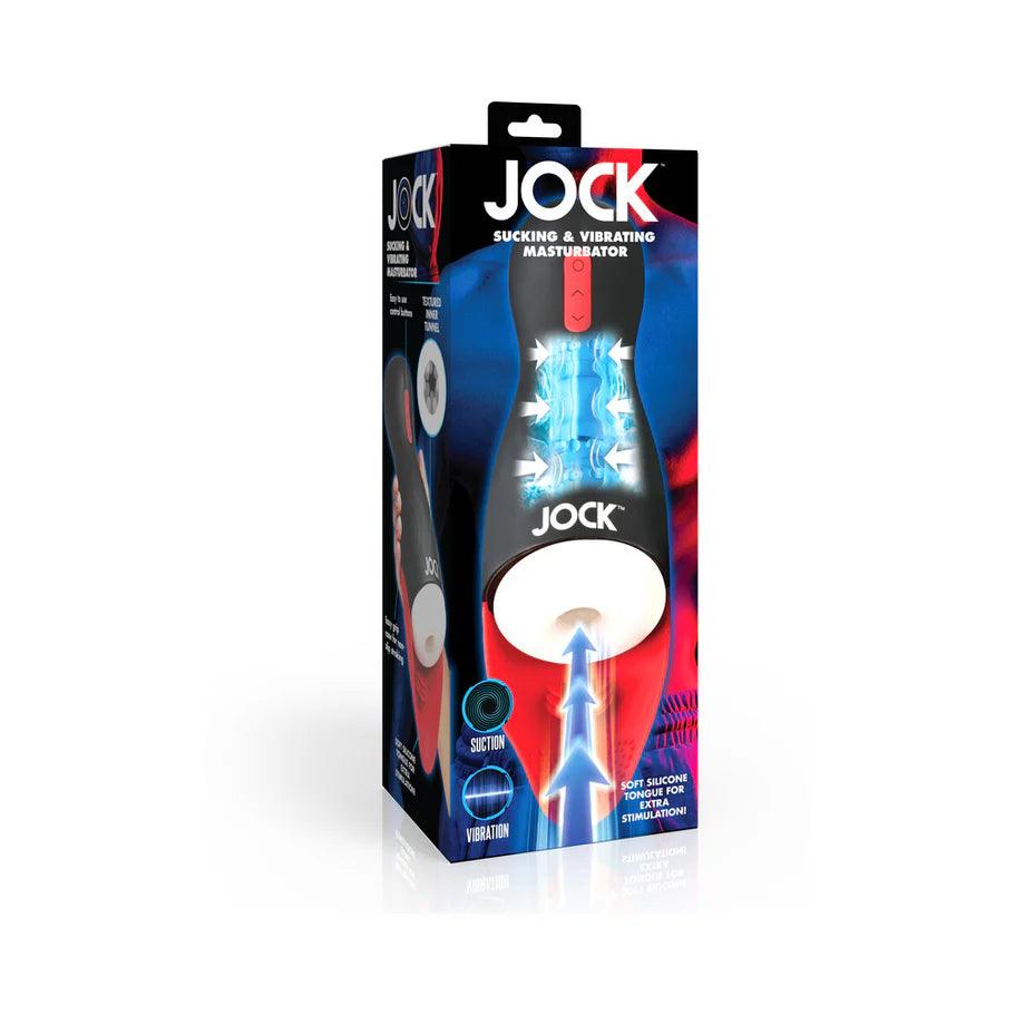 JOCK Sucking & Vibrating Masturbator with Tongue - Buy At Luxury Toy X - Free 3-Day Shipping