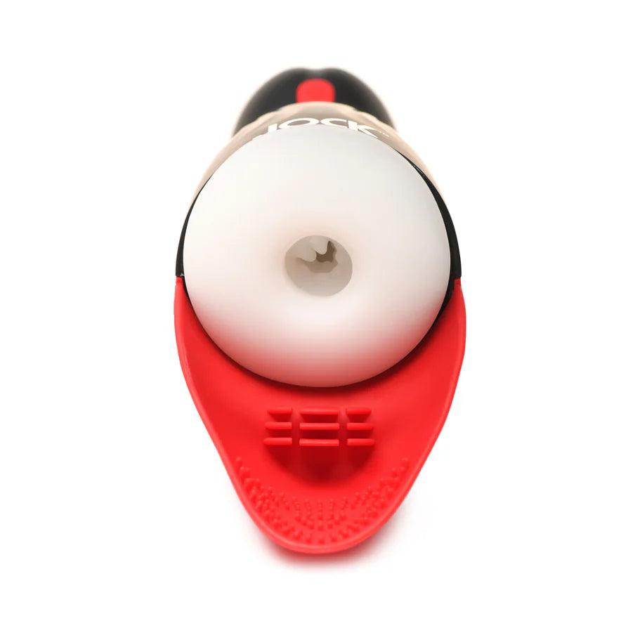 JOCK Sucking & Vibrating Masturbator with Tongue - Buy At Luxury Toy X - Free 3-Day Shipping