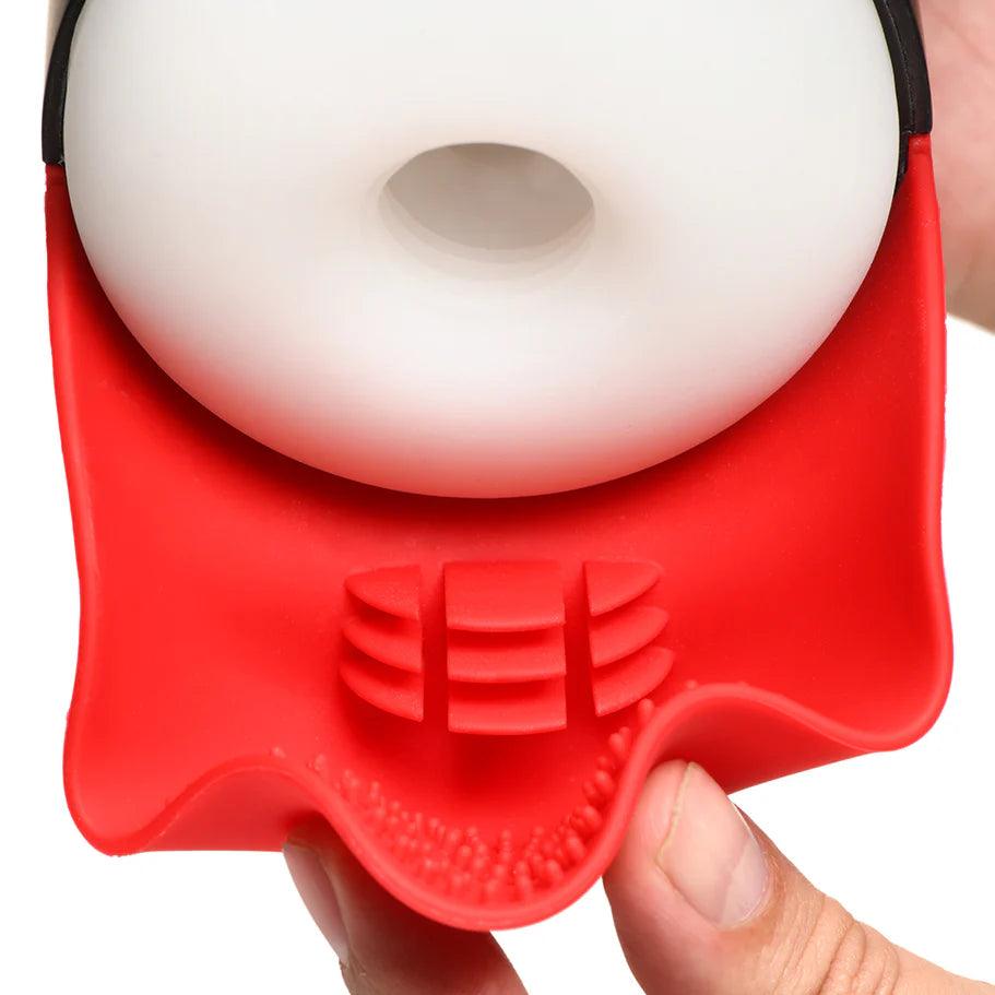 JOCK Sucking & Vibrating Masturbator with Tongue - Buy At Luxury Toy X - Free 3-Day Shipping