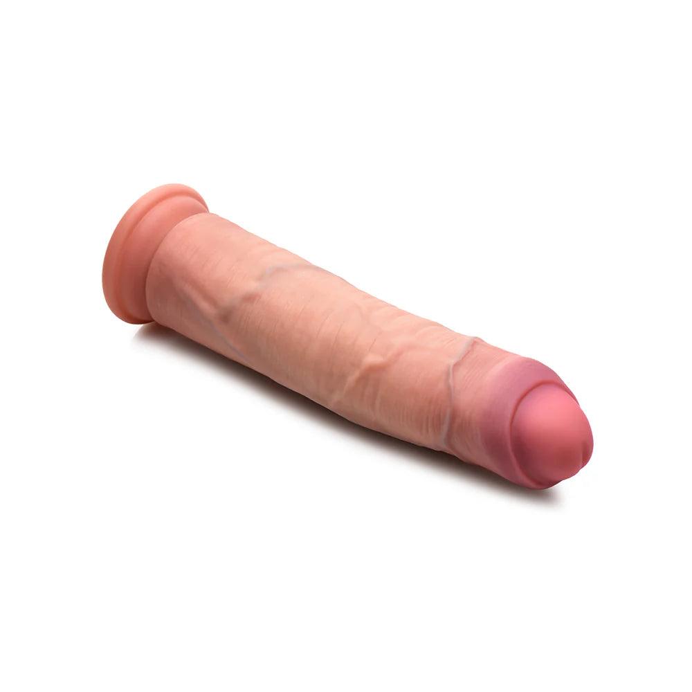 Jock Uncut Dual Density Silicone Dildo - Buy At Luxury Toy X - Free 3-Day Shipping
