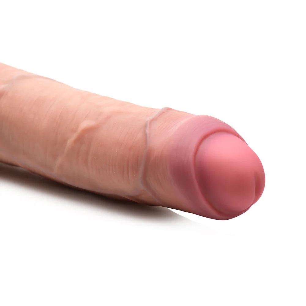 Jock Uncut Dual Density Silicone Dildo - Buy At Luxury Toy X - Free 3-Day Shipping
