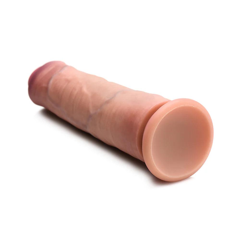 Jock Uncut Dual Density Silicone Dildo - Buy At Luxury Toy X - Free 3-Day Shipping