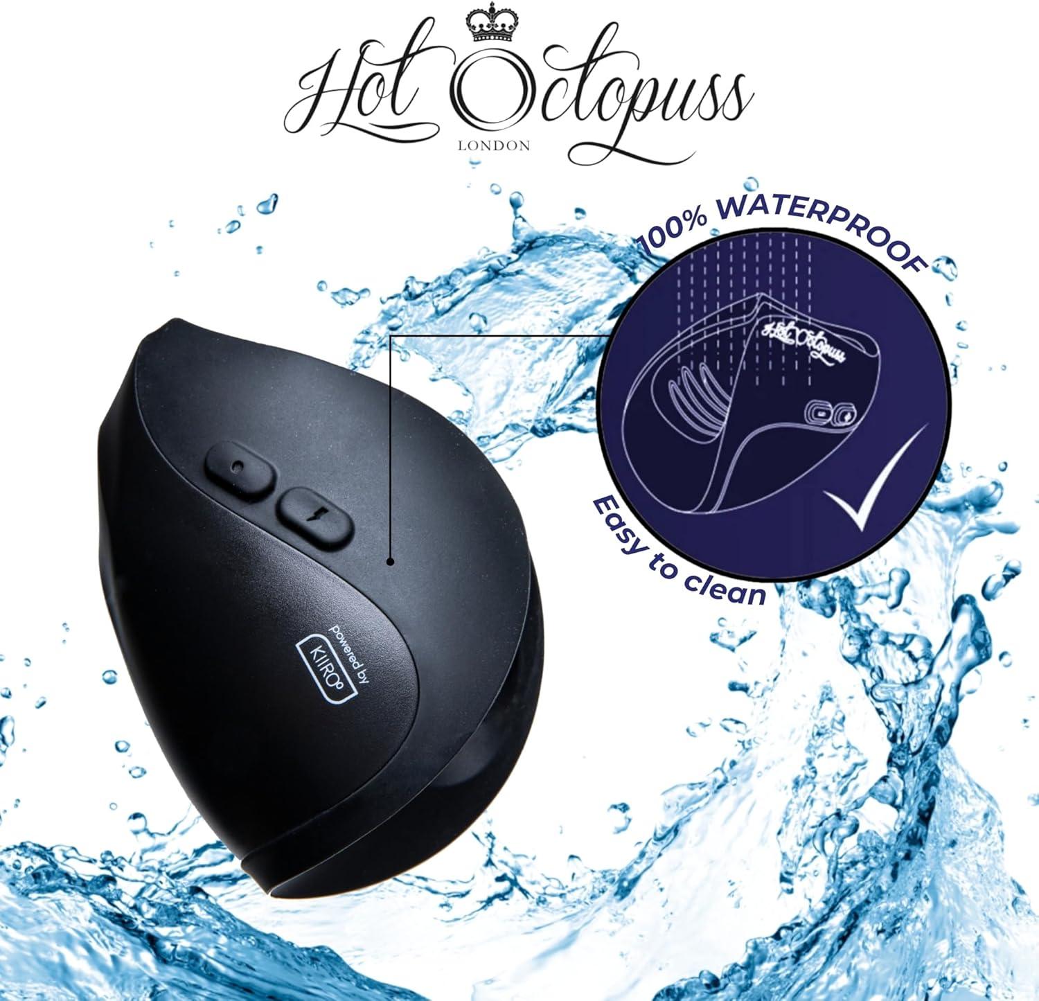 Kiiroo Hot Octopuss Pulse Solo Interactive Silicone Rechargeable Masturbator - Black - Buy At Luxury Toy X - Free 3-Day Shipping