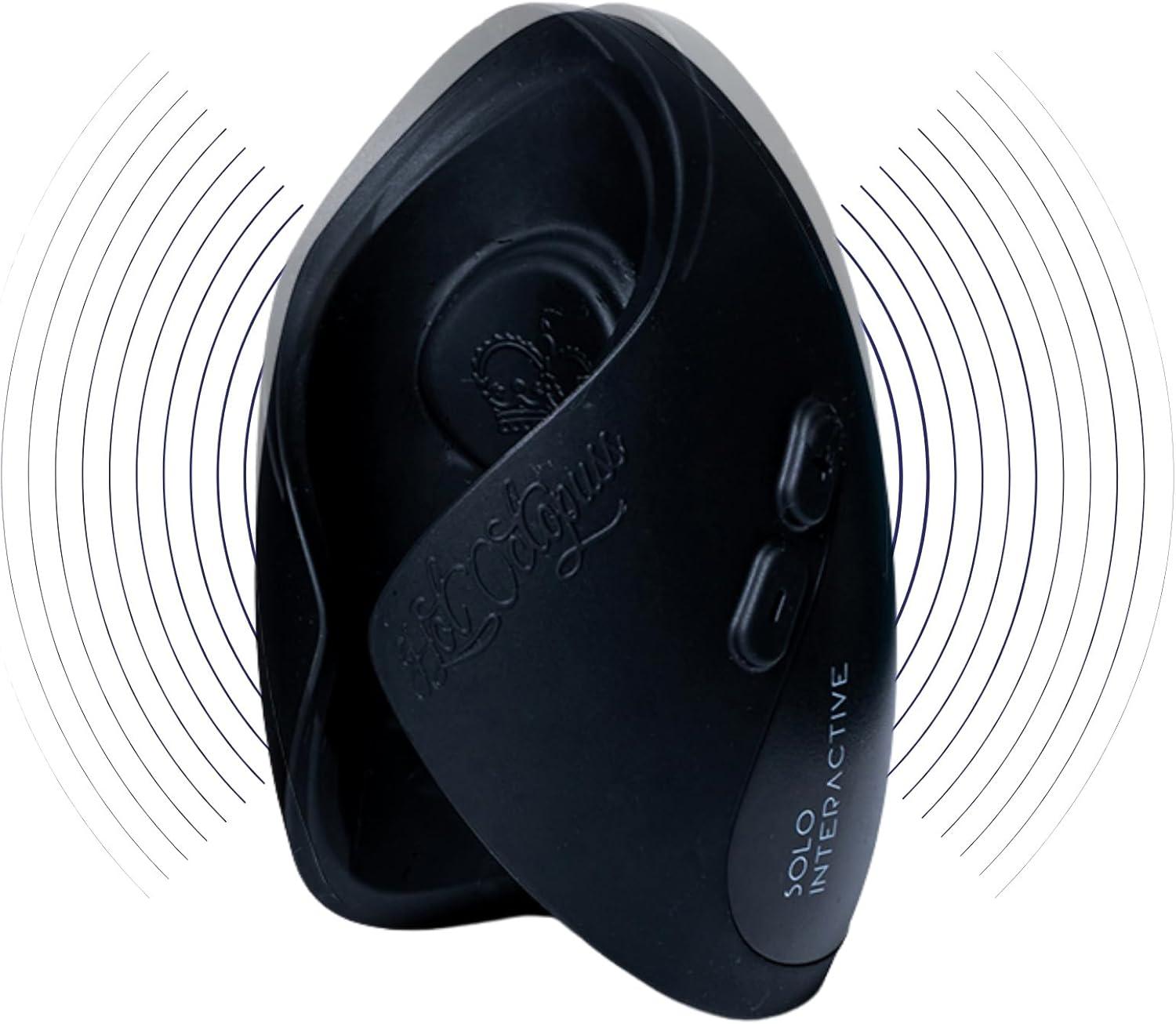 Kiiroo Hot Octopuss Pulse Solo Interactive Silicone Rechargeable Masturbator - Black - Buy At Luxury Toy X - Free 3-Day Shipping