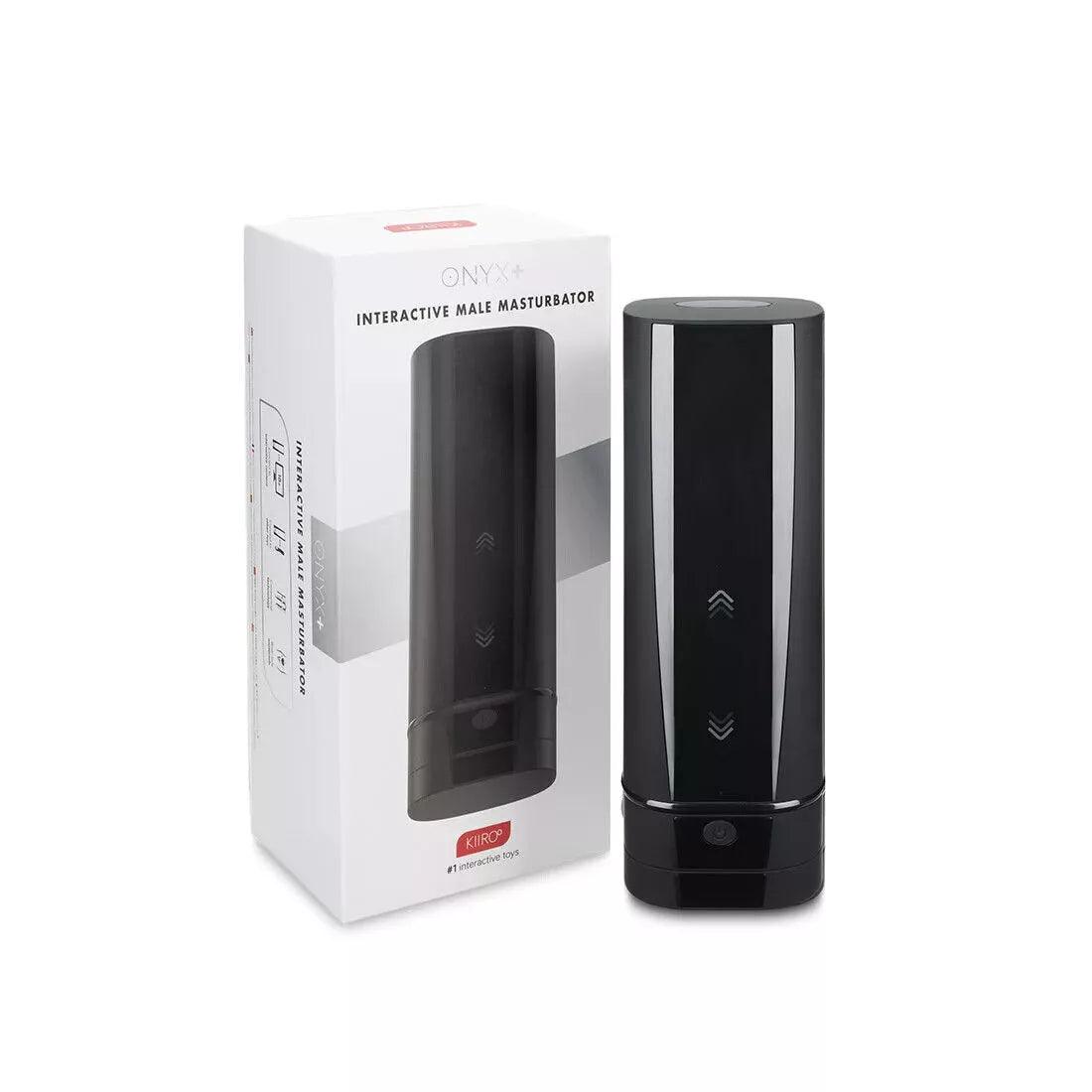 Kiiroo Onyx+ Interactive Vibrating Masturbator - Buy At Luxury Toy X - Free 3-Day Shipping