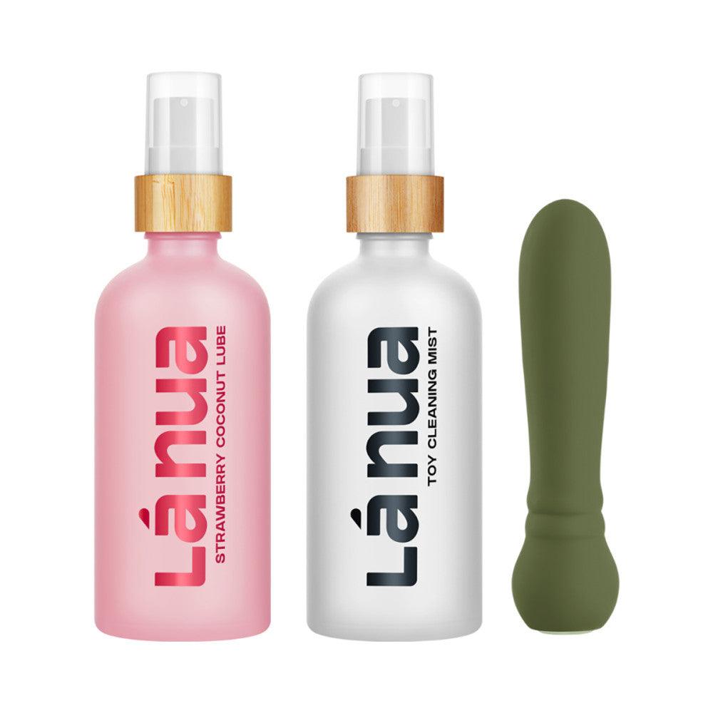 La Nua Gift Bag 2 Ultra Bullet + 100Ml Mist Toy Cleaner + 100Ml Strawberry Coconut Lube - Buy At Luxury Toy X - Free 3-Day Shipping