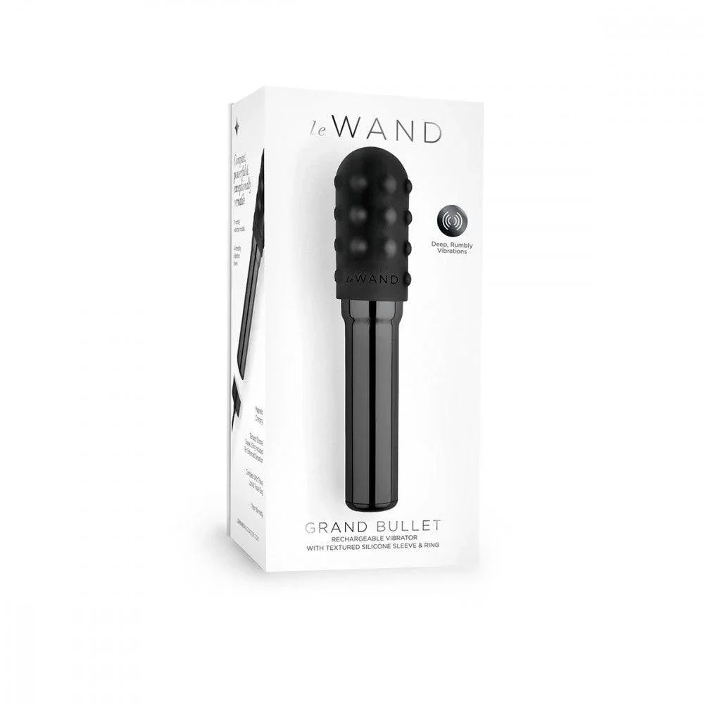Le Wand Grand Bullet Rechargeable Silione Vibrator Le Wand Grand Bullet Rechargeable Silione Vibrator