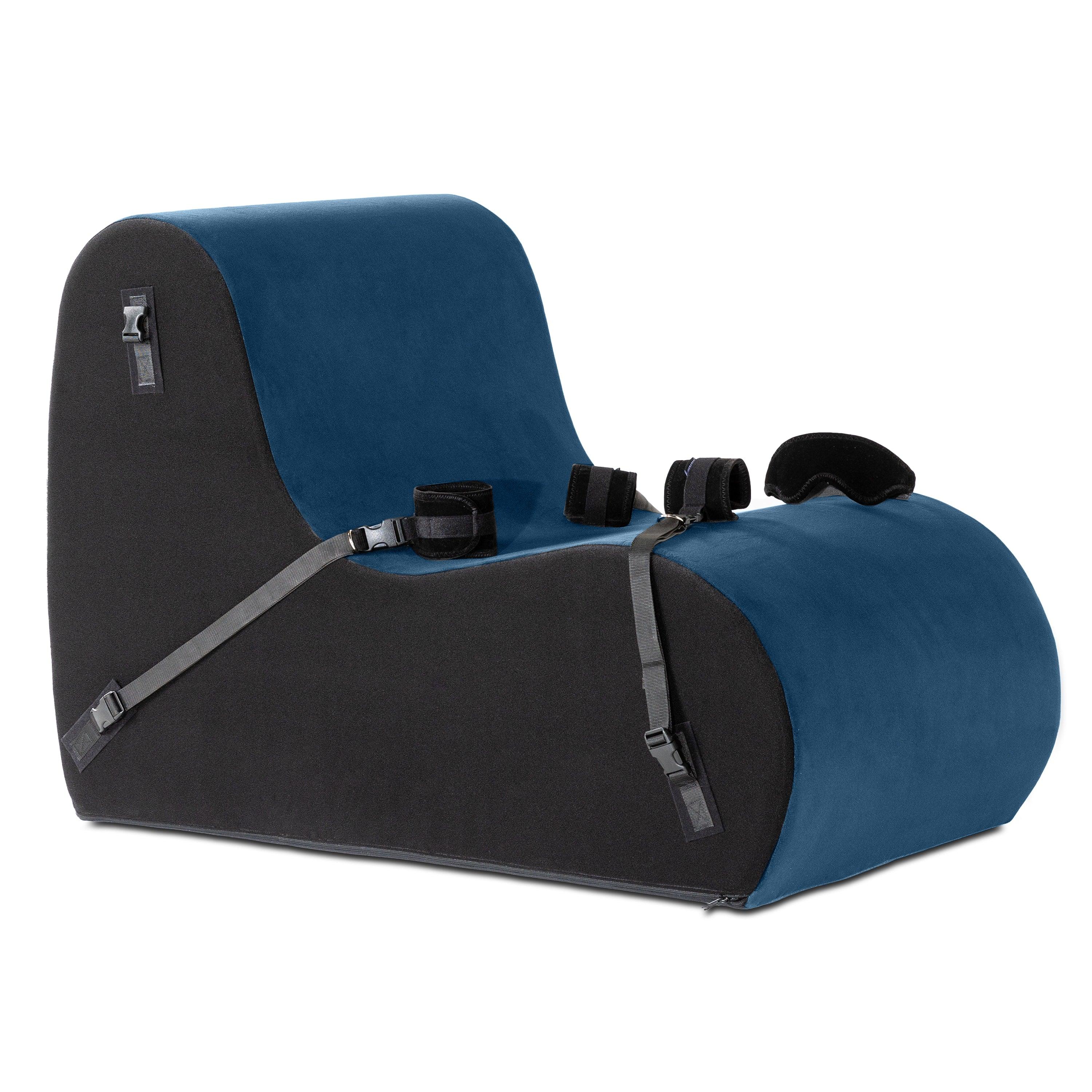 Liberator Beso Chair Valkryie Edition - Velvish/Microloop with Microfiber Cuff Kit - Buy At Luxury Toy X - Free 3-Day Shipping
