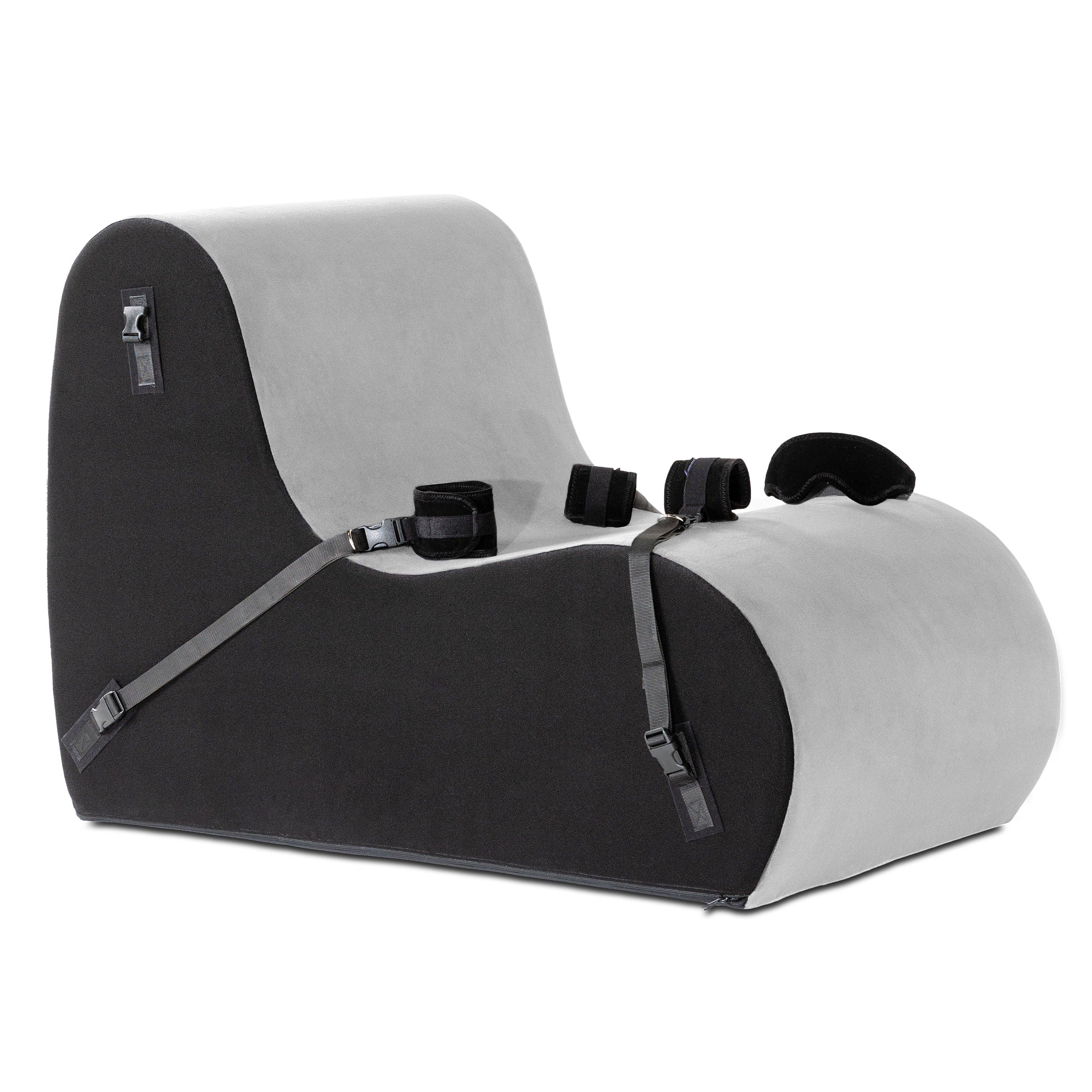 Liberator Beso Chair Valkryie Edition - Velvish/Microloop with Microfiber Cuff Kit - Buy At Luxury Toy X - Free 3-Day Shipping