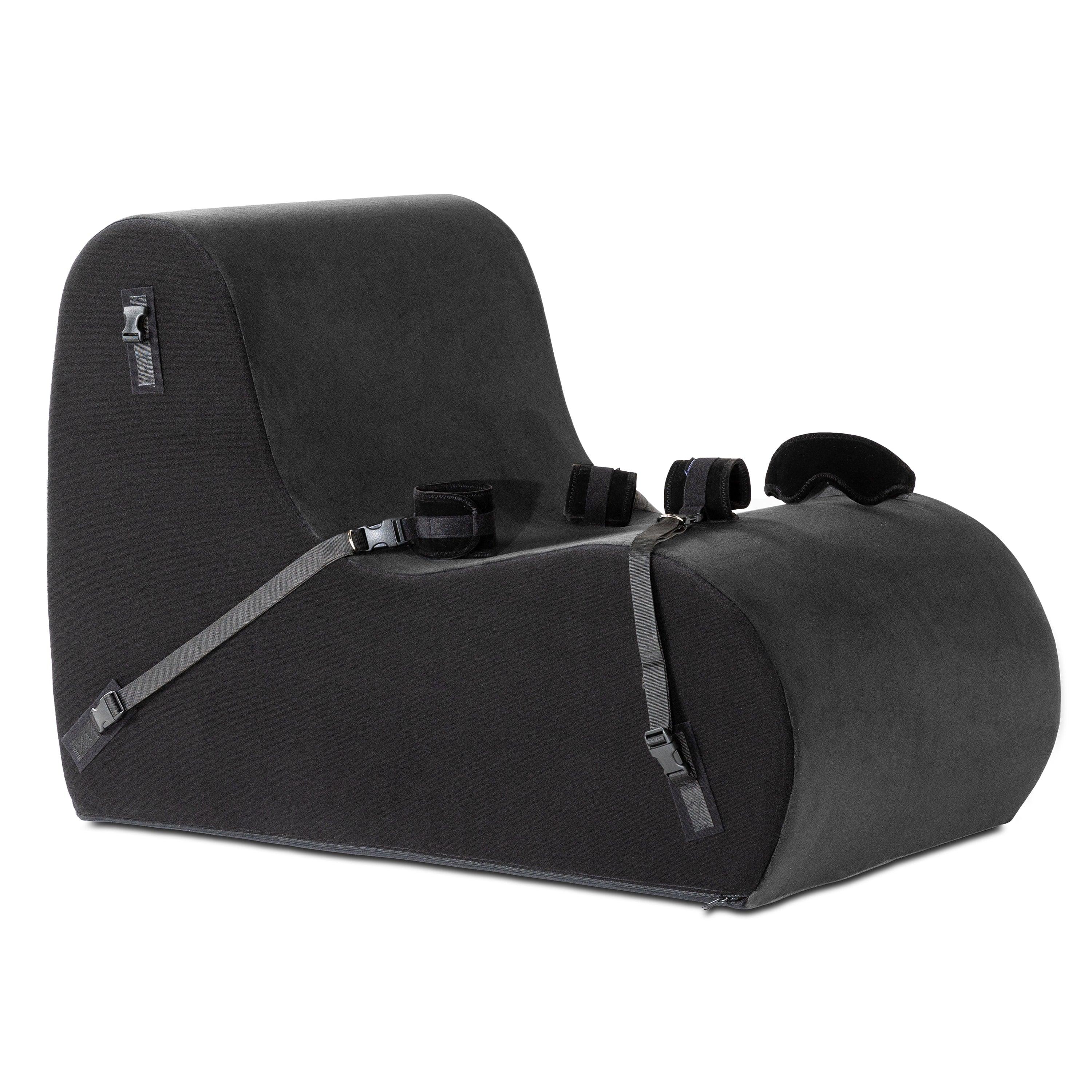 Liberator Beso Chair Valkryie Edition - Velvish/Microloop with Microfiber Cuff Kit - Buy At Luxury Toy X - Free 3-Day Shipping