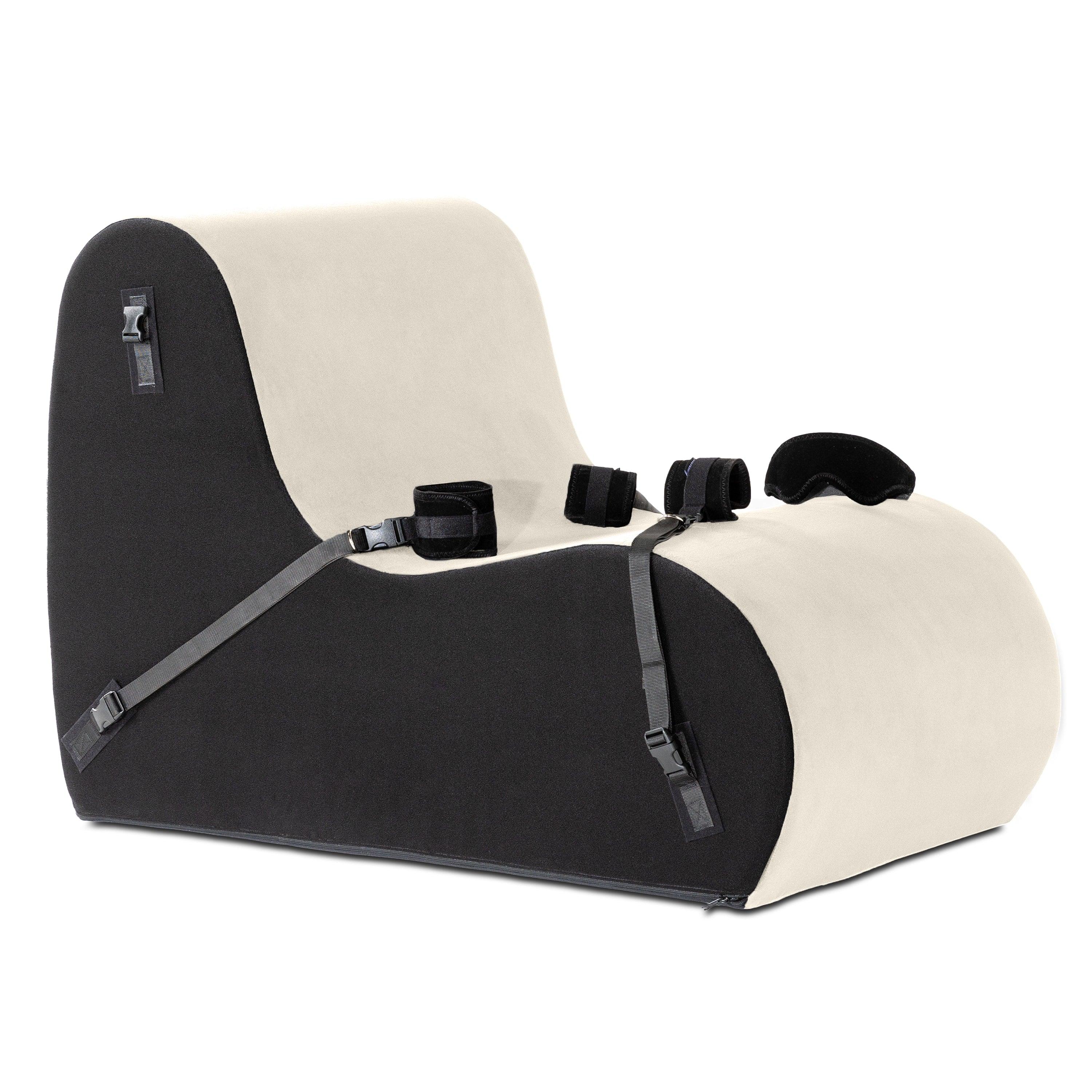 Liberator Beso Chair Valkryie Edition - Velvish/Microloop with Microfiber Cuff Kit - Buy At Luxury Toy X - Free 3-Day Shipping