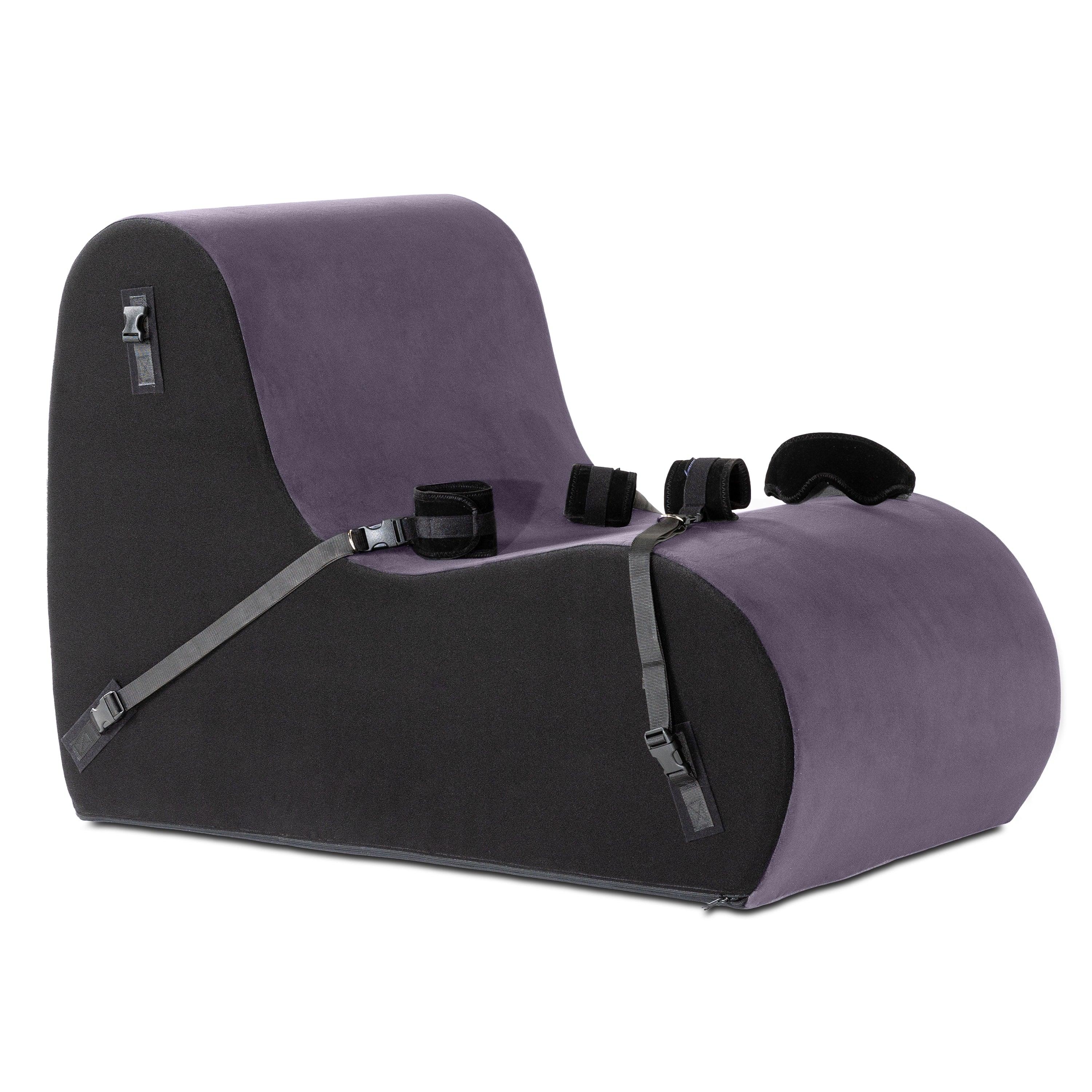 Liberator Beso Chair Valkryie Edition - Velvish/Microloop with Microfiber Cuff Kit - Buy At Luxury Toy X - Free 3-Day Shipping