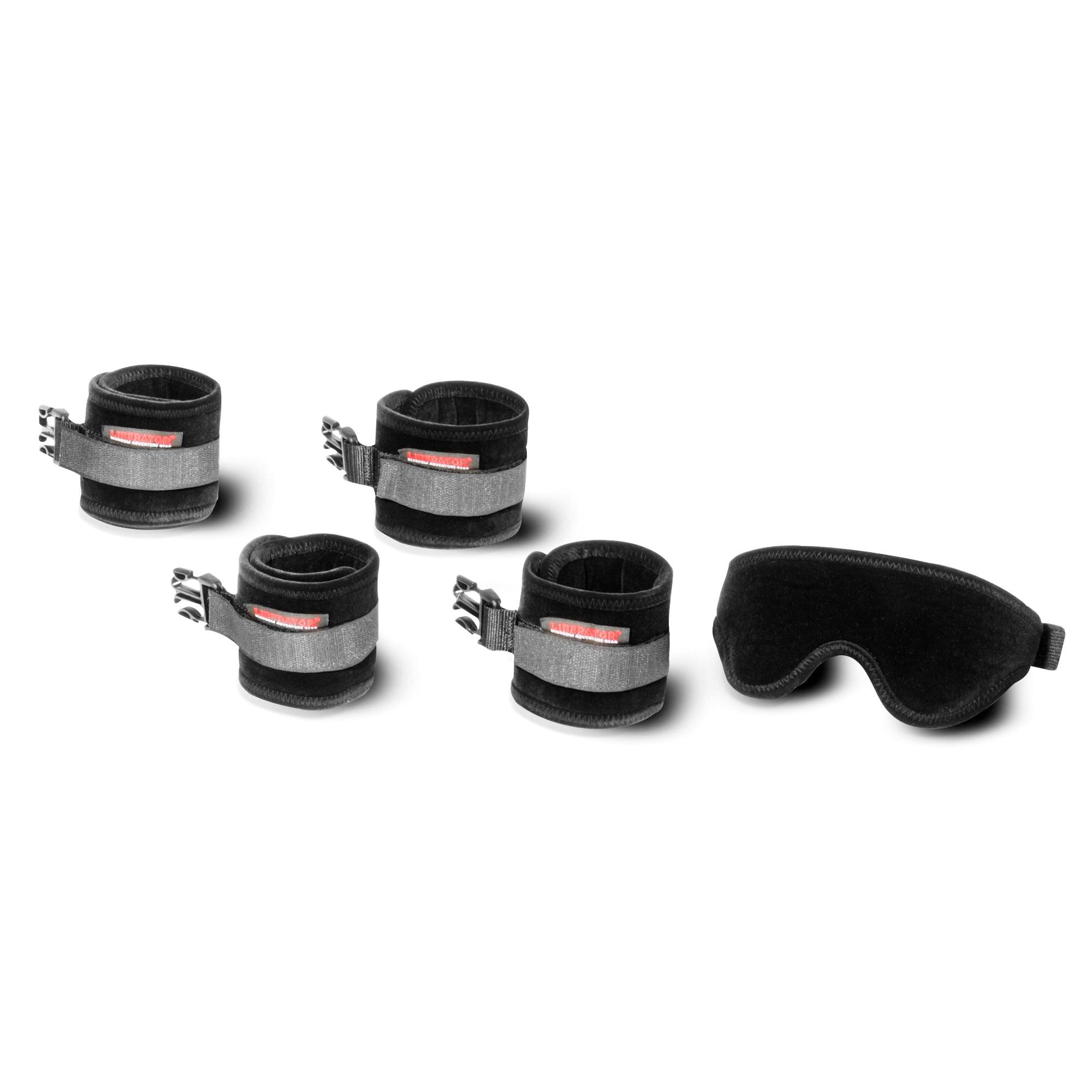 Liberator Black Label Seduction Cuff Kit for Restraint Play - Buy At Luxury Toy X - Free 3-Day Shipping