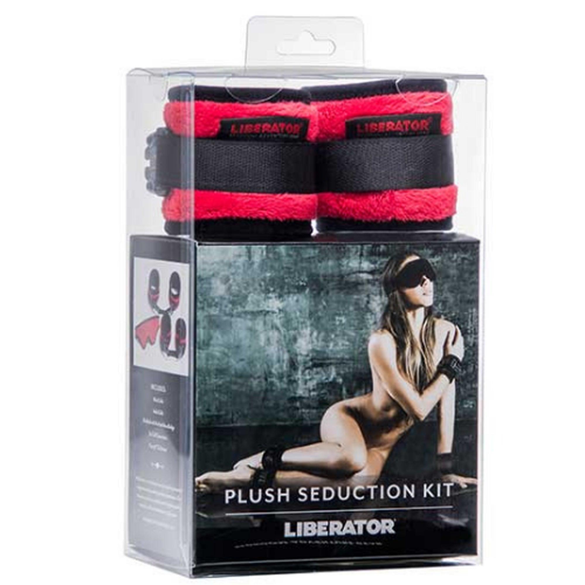 Liberator Black Label Seduction Cuff Kit for Restraint Play - Buy At Luxury Toy X - Free 3-Day Shipping